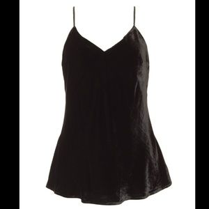 Gold Hawk | Black Velvet Tank